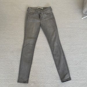 A&F grey jeans